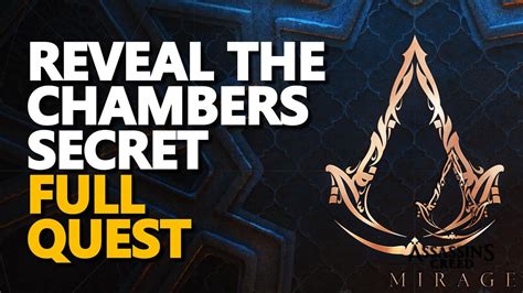 reveal the chambers secrets mirage.